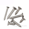 DIN7982 Stainless Steel 316 Cross Recesed Countersunk Head Tapping Screws